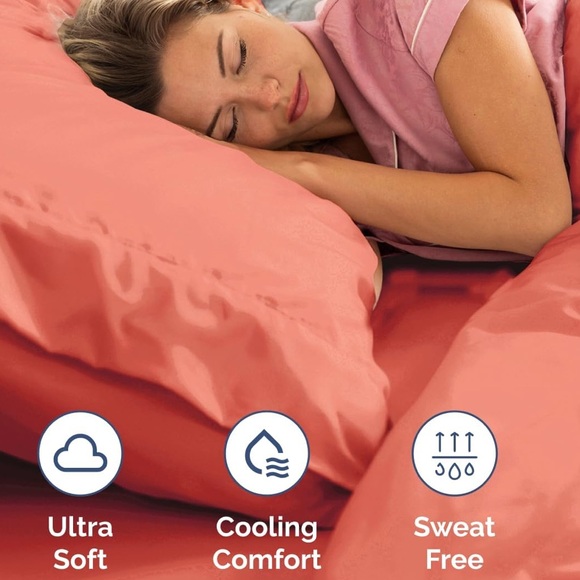 New Split King cooling & Breathable Deep pocket, Hotel luxury Sheet Set - Picture 9 of 9